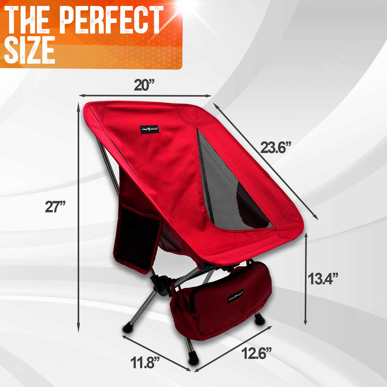 Pike Trail Ultralight Compact Outdoor Camping Chair