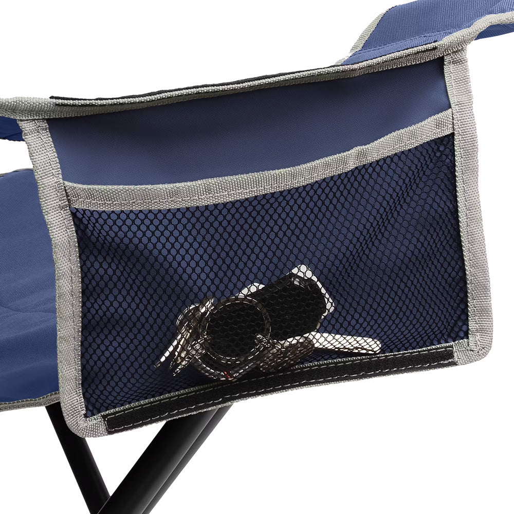 Coleman Big Tall Quad Camping Chair Skyfall Blue 2174440