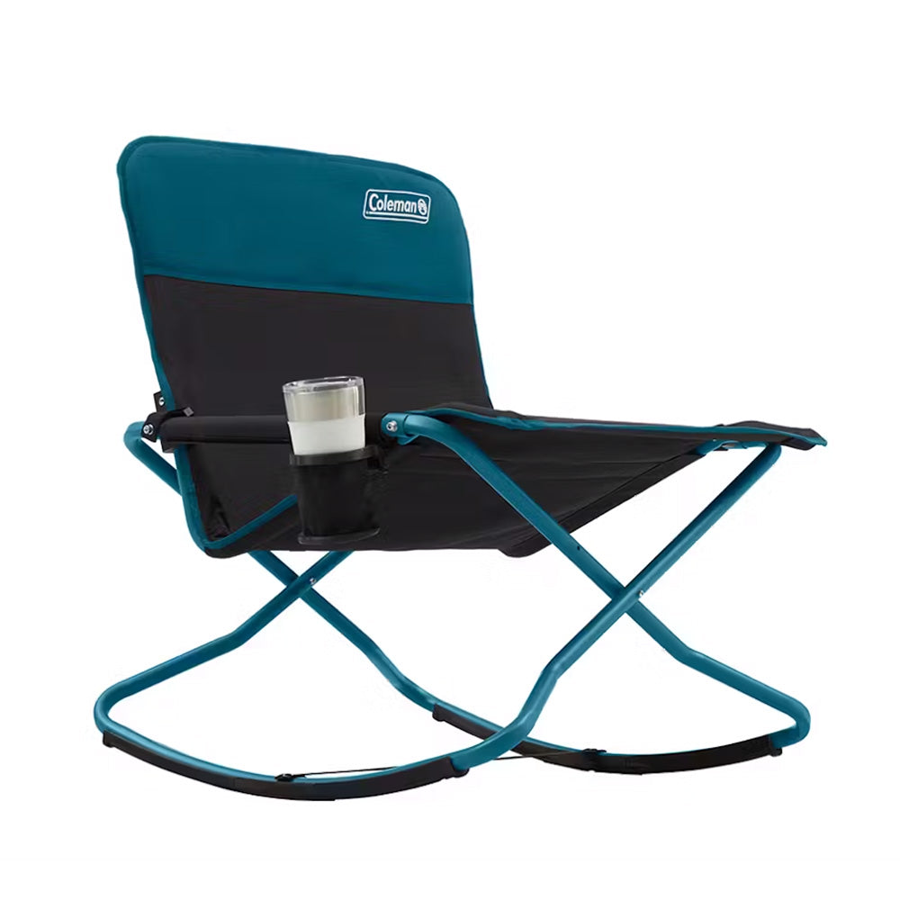 Coleman Cross Rocker Outdoor Rocking Chair Ocean 2156592