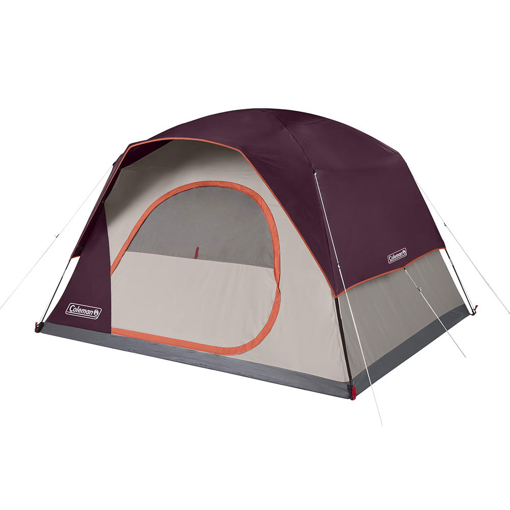 Coleman 6Person Skydome Camping Tent Blackberry 2207024