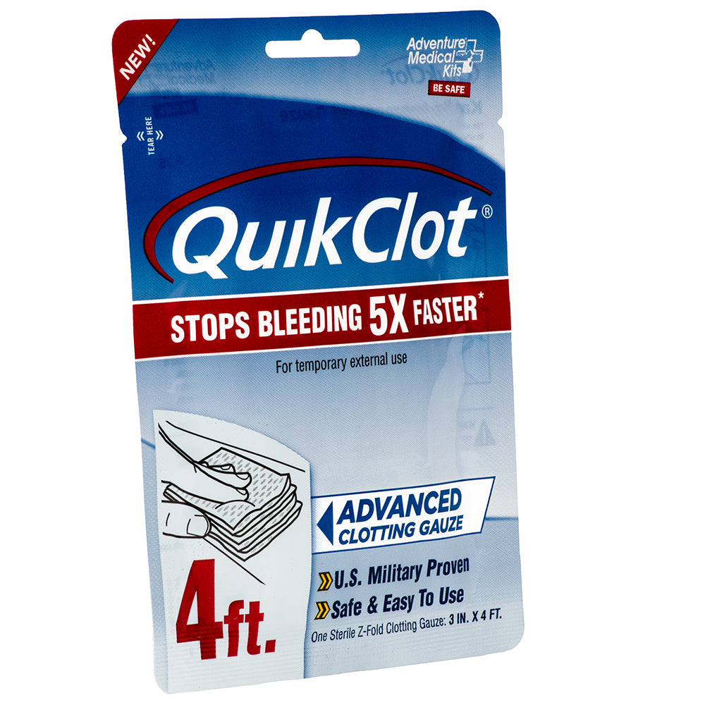 QuikClot Advanced Clotting Gauze 3 x 4 50200026