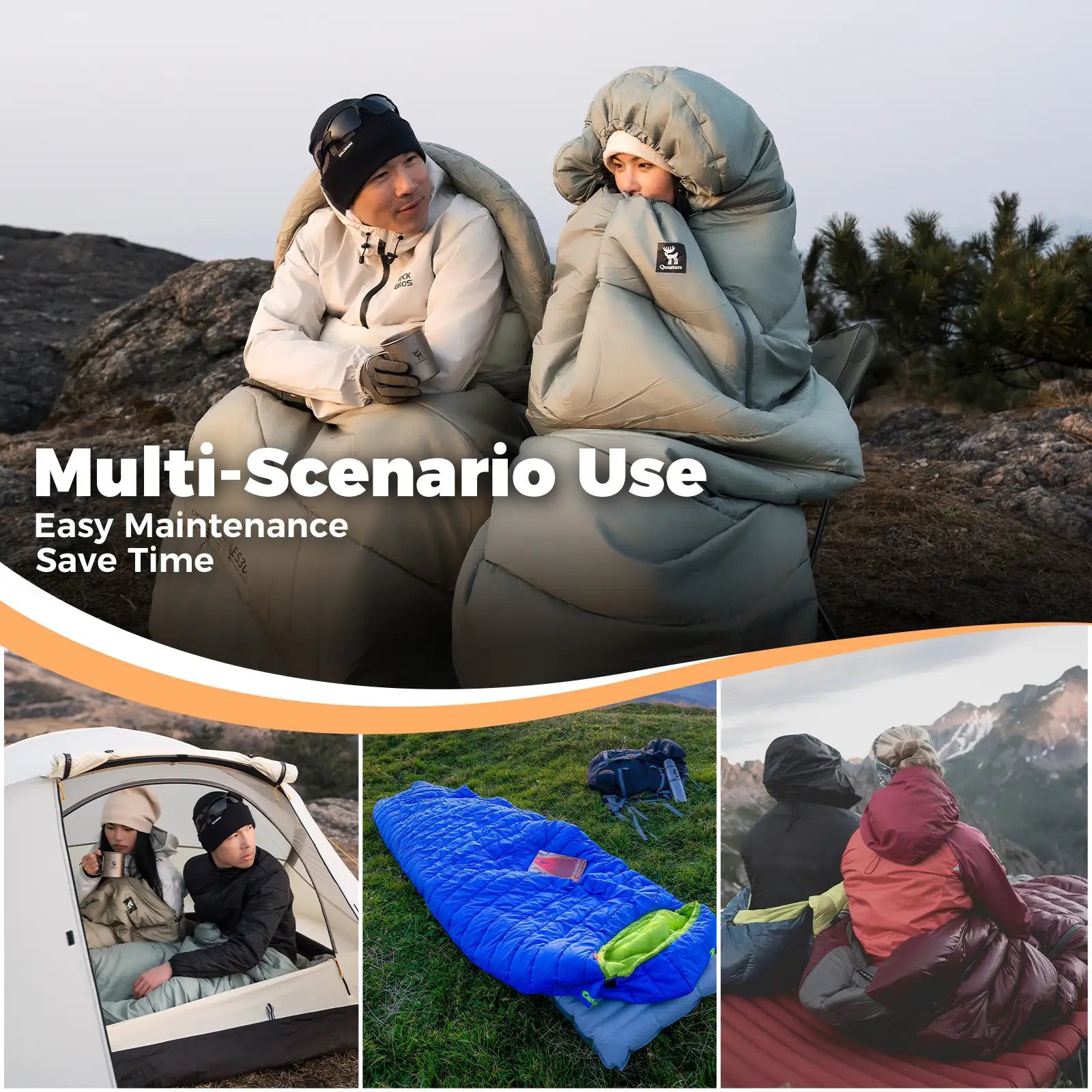 Cotton Envelope Portable Sleeping Bag