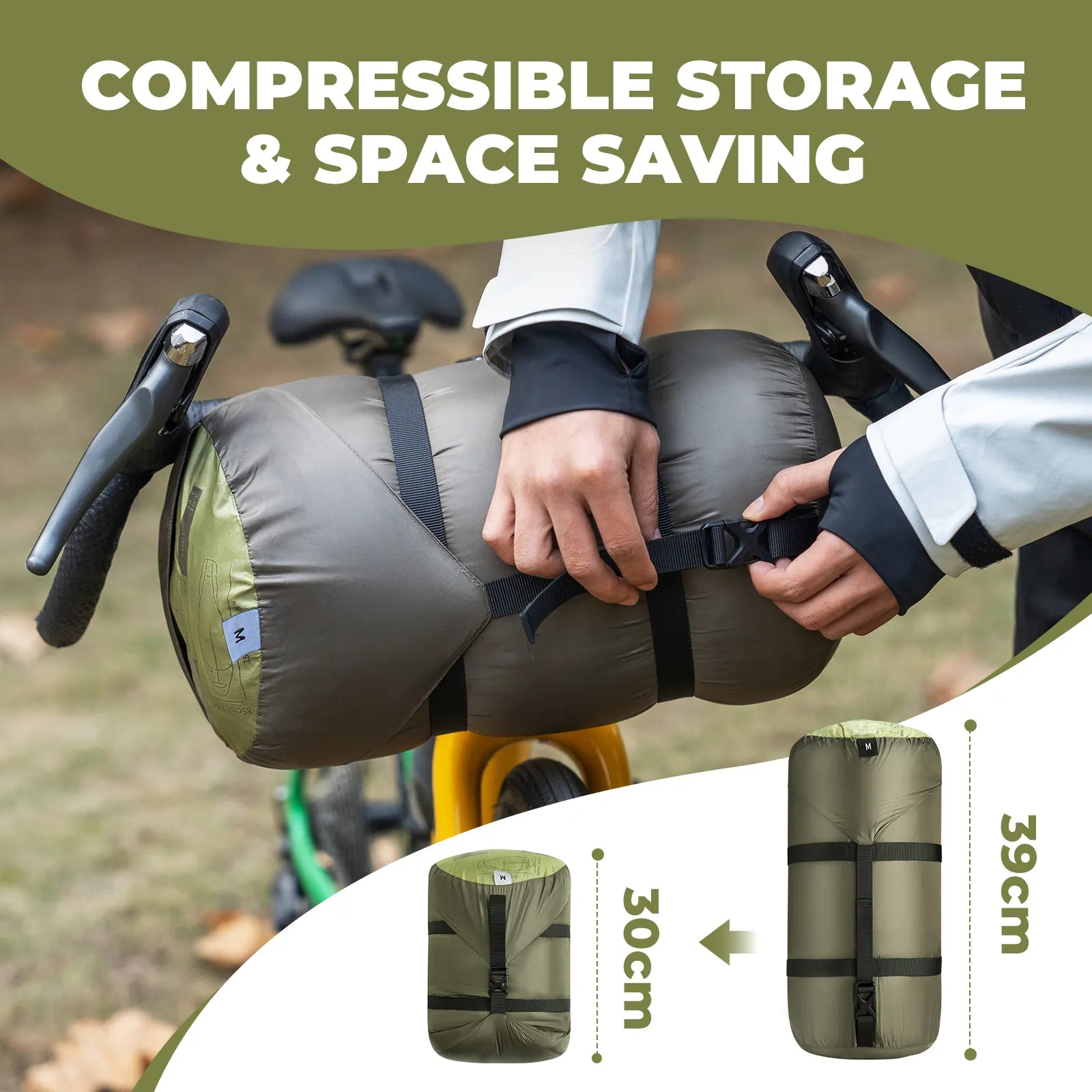 Mummy Mixed Down Waterproof Sleeping Bag