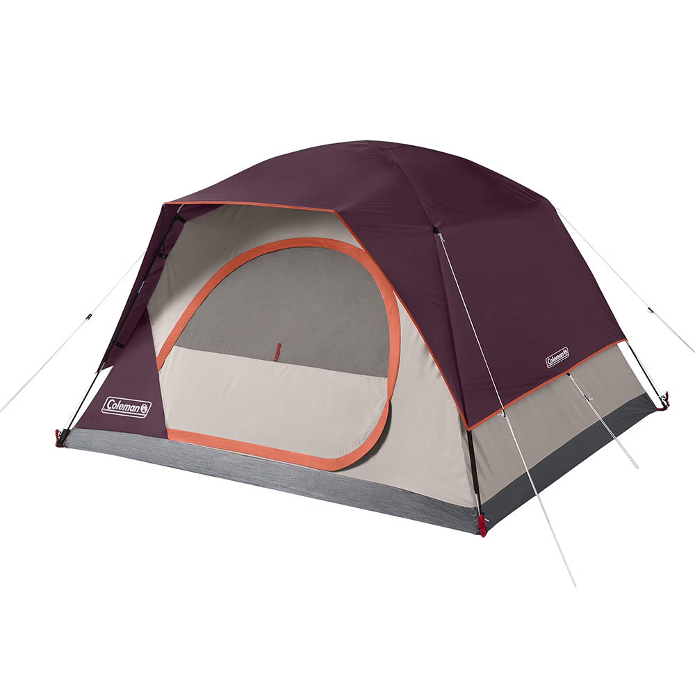 Coleman 4Person Skydome Camping Tent Blackberry 2206800