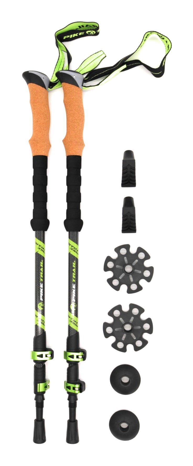Pike Trail Lightweight, Adjustable Hiking Poles for Every Adventure